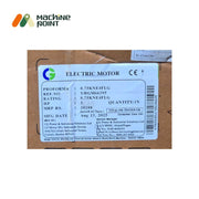 Side view of Crompton Greaves 1 HP 1410 RPM IE2 efficiency flange mounted motor