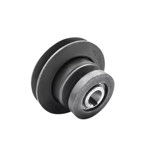 2-groove cast iron pulley for rice mill machines 