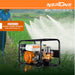 "Portable Neptune HTP-168 Farm Sprayer with Recoil Starter"