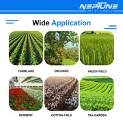 Neptune Hariyali-10 sprayer with brass pressure chamber and 3-nozzle set