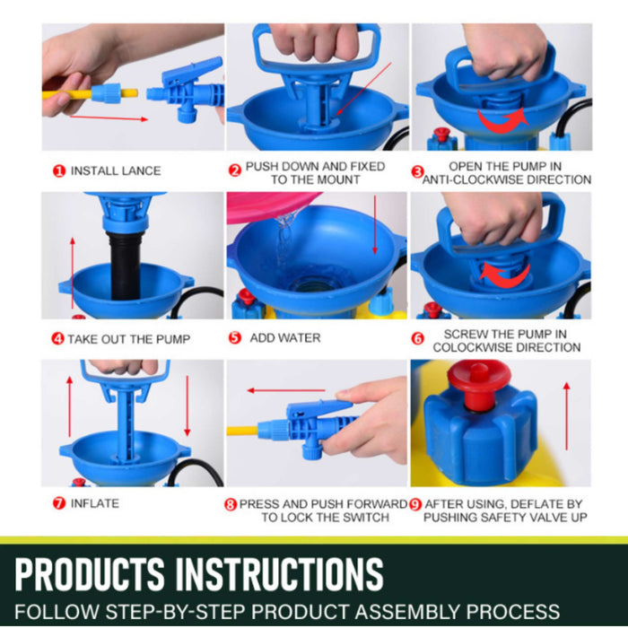 "Neptune 8L Garden and Lawn Sprayer with Durable Construction"