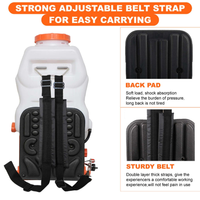 "Neptune NF-708 20L Backpack Power Sprayer with 2-Stroke Engine"