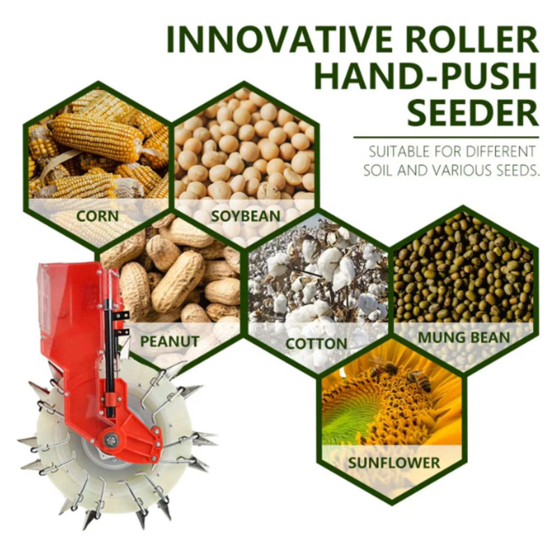 Neptune 14-teeth single-row seeder for accurate spacing