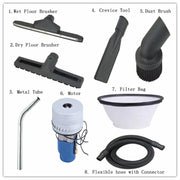 Close-up of dry vacuum cleaner’s control buttons and power switch with user-friendly layout for easy operation and quick access