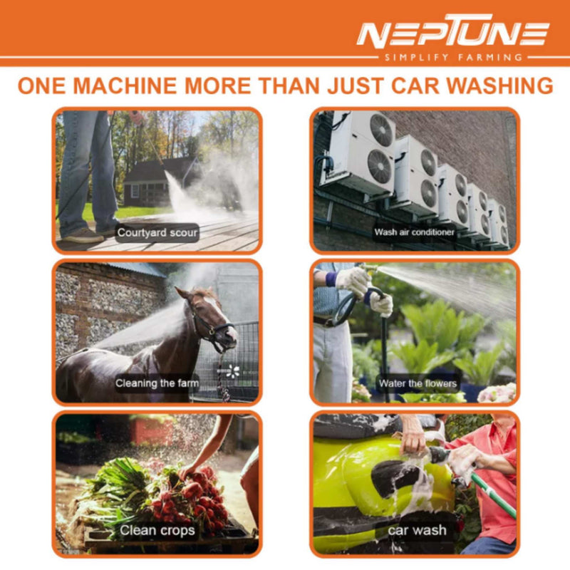 Electric High Pressure Washer – 1600W Machine for Car, Bike & Home Cleaning