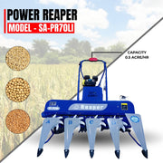 Agricultural power reaper for soya and napier crops