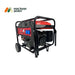 Industrial-grade EC-5500 E portable generator featuring electric start and dual plug sockets