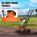 Neptune 2-stroke 52CC cultivator with recoil start and durable metal blades