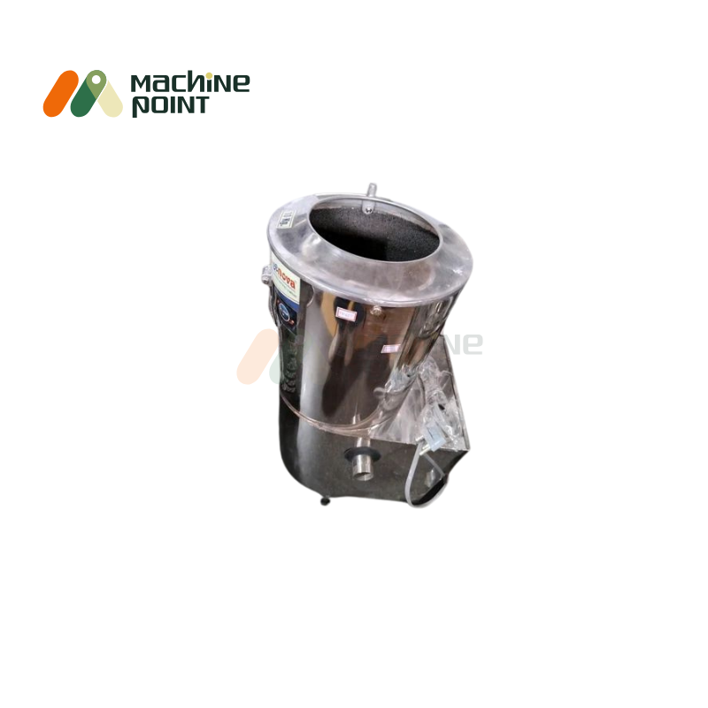 10 kg stainless steel potato peeler machine suitable for small-scale commercial kitchens.