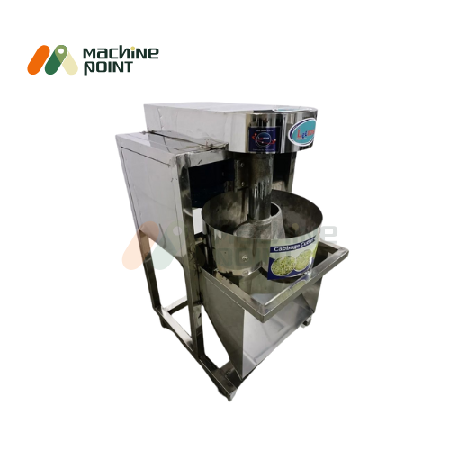 Cabbage Cutting Machine – Heavy-duty electric cutter with sharp blades for uniform cabbage shredding in bulk processing.