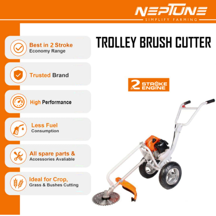 Farming Trolley Brush Cutter India