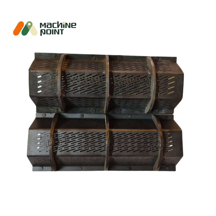 Precision hole-size jali for rice separation 6W600