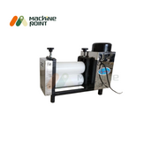 Samosa Patti Machine – angled front view with adjustable knob and smooth roller system designed for commercial patti preparation.