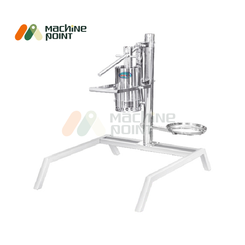 Manual Manchurian Ball Cutter – Heavy-duty hand-operated machine with sturdy base and precision cutting chamber for consistent food ball shaping.