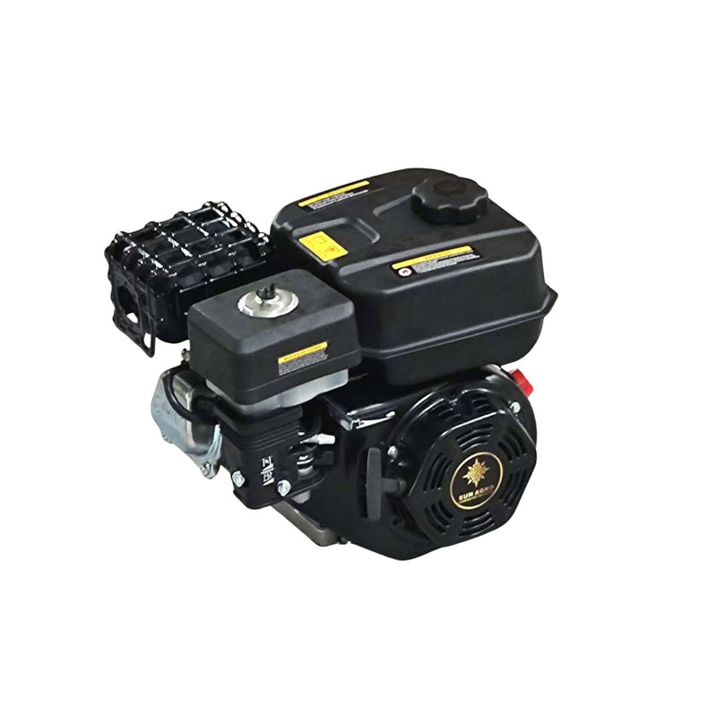 Industrial grade 7.5 HP petrol engine with key type shaft for farm equipment
