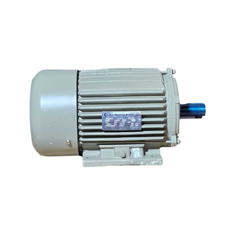 Heavy duty Crompton Greaves 2 HP electric motor designed for rice mills and grinders