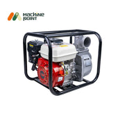 “Portable water pump set with 4-stroke engine and full steel frame – EC-30 P model”