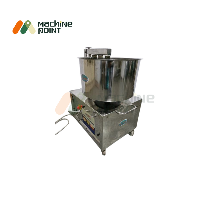 Shrikhand Mixing Machine – 30 Kg capacity with durable stainless steel build and high-efficiency motor.