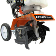 Neptune petrol mini tiller with 25 cm width for garden and field work