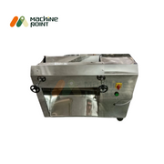 2. Rear view of Samosa Dough Sheet Machine featuring dual knobs and safety control switches.
