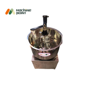 Commercial-grade besan mixer machine with heavy-duty motor and stainless steel construction.