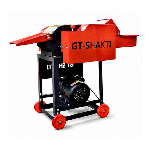 Electric Chaff Cutter Machine With Gear, Conveyor & Motor