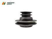 Cast iron 3-groove pulley for combined rice mill – designed for smooth belt drive and efficient power transmission.