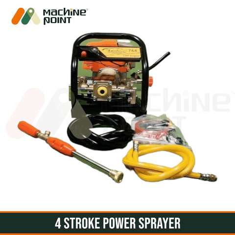 4 STROKE PETROL ENGINE POWER SPRAYER RAINOLEX MAHASHAKTI GX35 - Machine Point