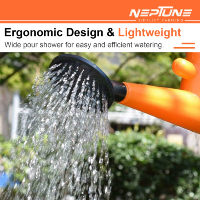 "Neptune 10 Liter Gardening Water Can for Lawns, Pots, and Farms"
