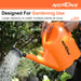 "Neptune 10L Plastic Watering Can with Long Spout and Sprinkler Head"