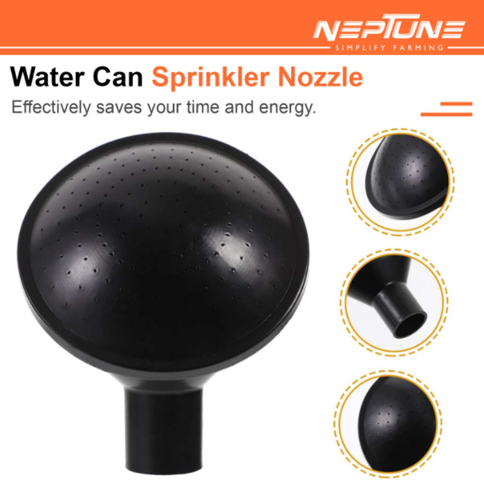 "Orange Neptune 10 Liter Garden Watering Can for Indoor and Outdoor Plants"