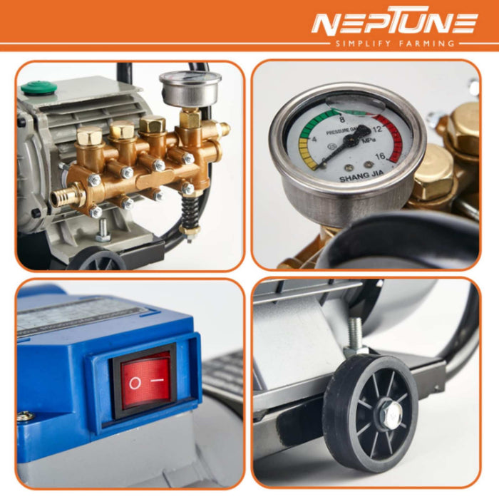 Electric High Pressure Washer – 1600W Machine for Car, Bike & Home Cleaning