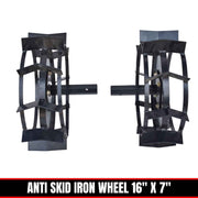 16" Special Iron Wheel Attachment for Power Weeder