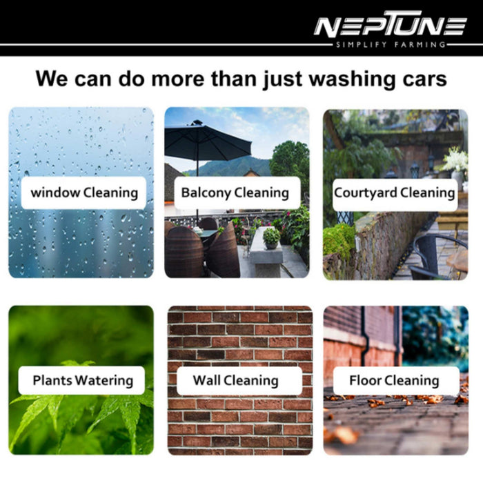 Electric High Pressure Washer – 2100W Commercial Machine for Car, Bike & Home Cleaning