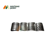 Interchangeable Stainless Steel Screens for Dryfruit Tukda Machine – Multiple hole sizes for varied cutting requirements.