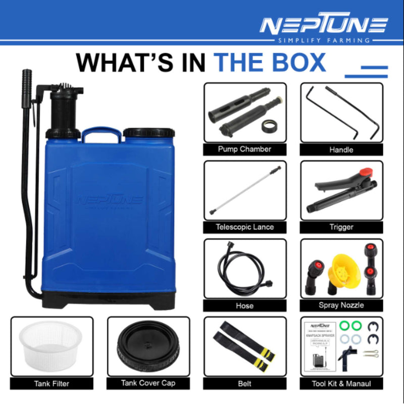 "Lightweight Neptune NF-07 Garden Sprayer with Ergonomic Design"