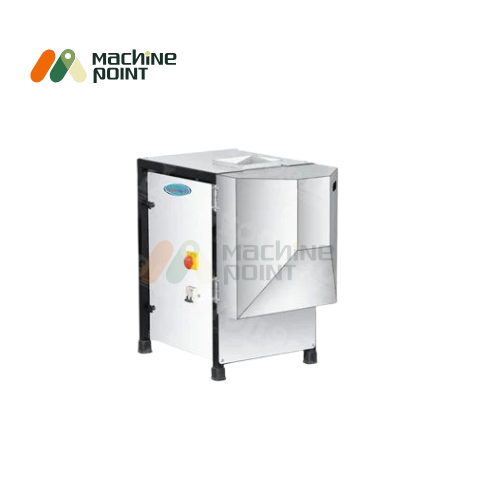 Automatic Dough Divider – Front View with Safety Panel robust dough ball cutting machine with emergency stop and stable base for industrial kitchens.