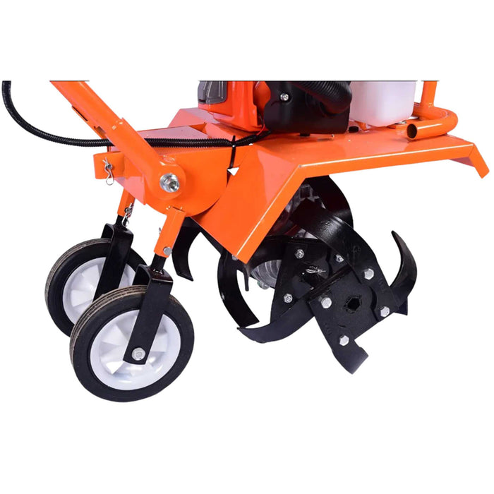 Neptune power weeder NC-62 designed for deep tilling and tough soil