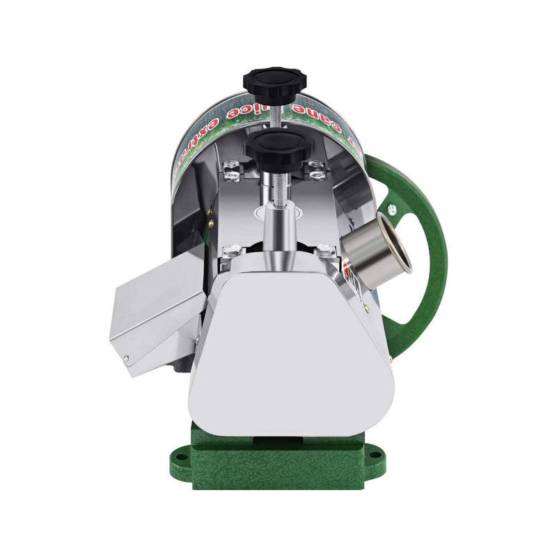 Commercial sugarcane juicer powered by 7.5 HP petrol engine for roadside vendors