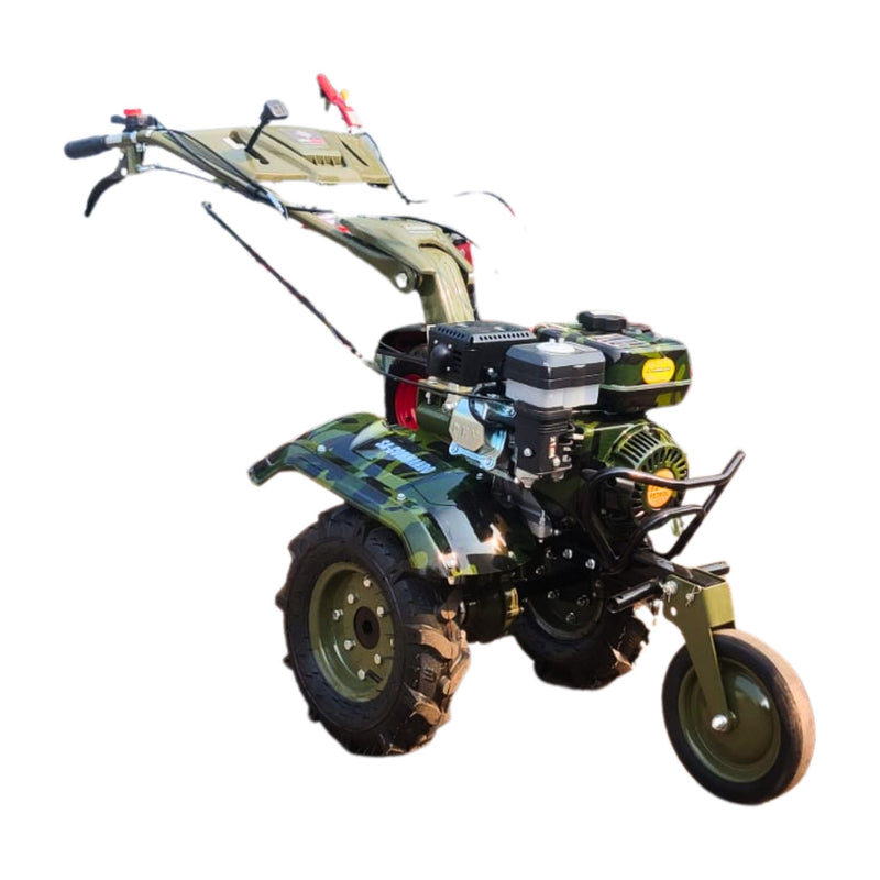 32 blade rotary power weeder with 2 side discs for inter-cultivation