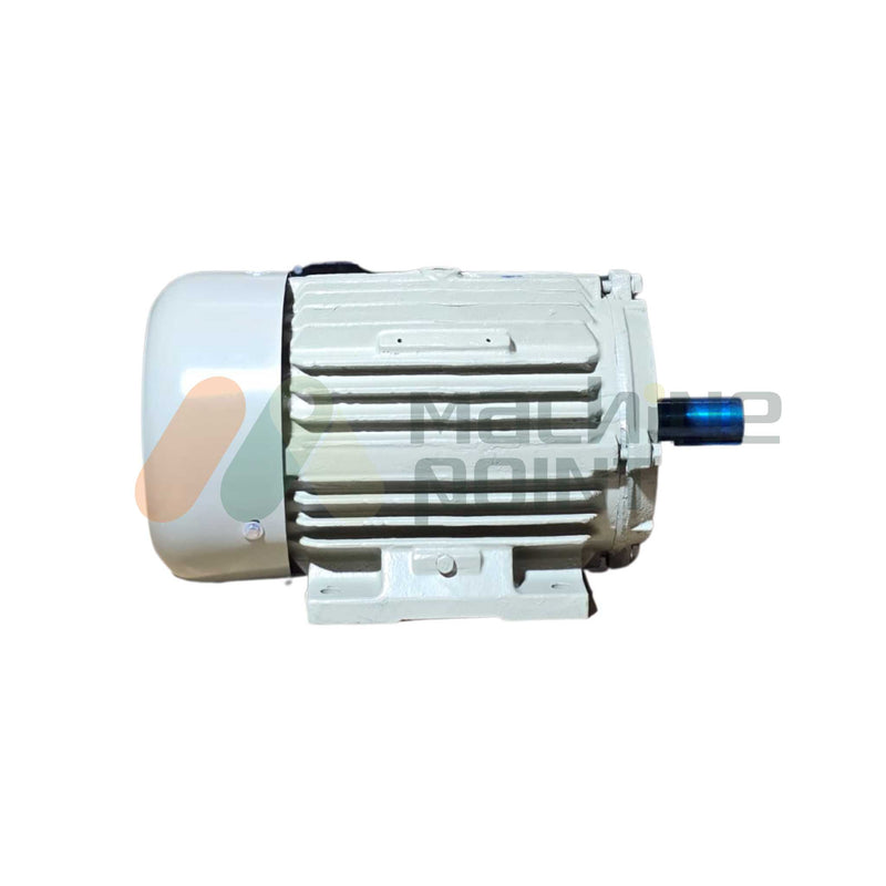High efficiency Crompton Greaves induction motor nameplate with technical details