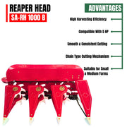 Agricultural reaper head machine attachment by Machine Point