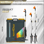 Neptune Max Gold-14 Plus 12V 14Ah Battery Sprayer Image