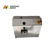 Alternate front shot of Sugarcane Juice Machine COMPAQ – featuring durable stainless steel structure with ergonomic juice collection tray.