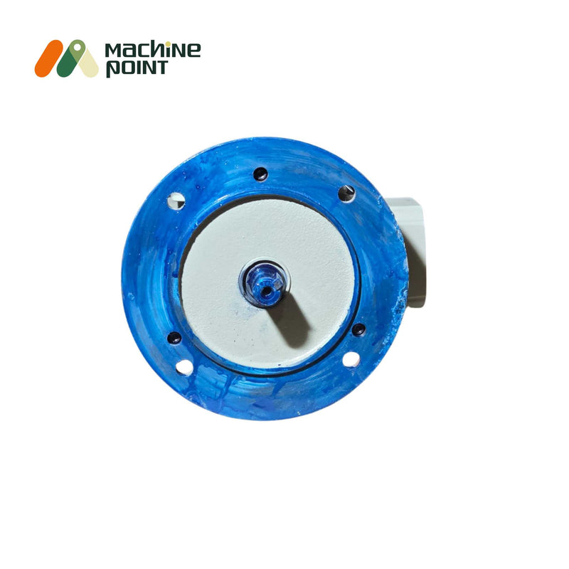 Nameplate of Crompton Greaves 1 HP induction motor showing 1410 RPM specifications