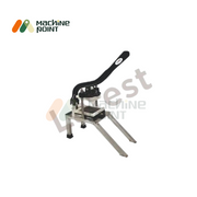 Manual Finger Chips Cutter – Plastic and metal hybrid design with ergonomic handle, suitable for quick and consistent chip cutting.
