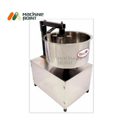 Stainless steel besan mixing machine with flower paddle design for smooth and uniform mixing.