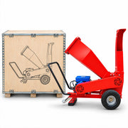 500 kg per hour electric wood chipper for coconut waste and tree branches