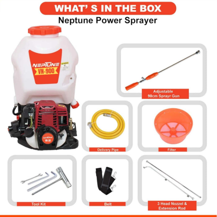 "Durable Neptune VN-900 35cc Garden and Farm Sprayer"