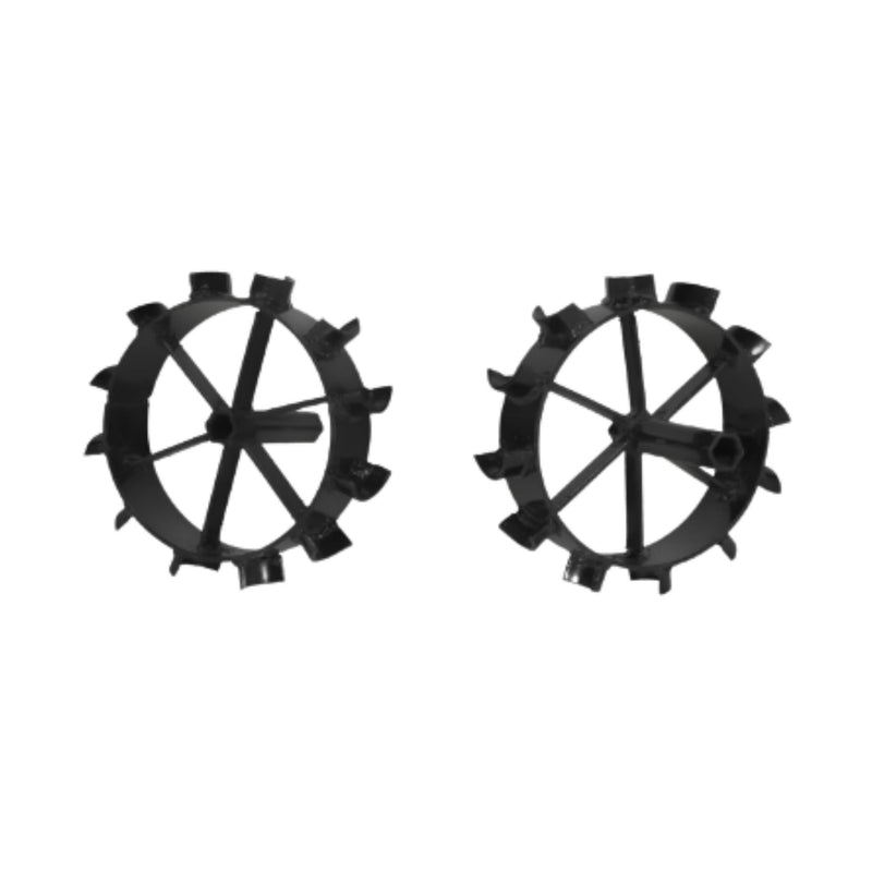 power weeder iron wheel for wetland farming 23mm shaft attachment